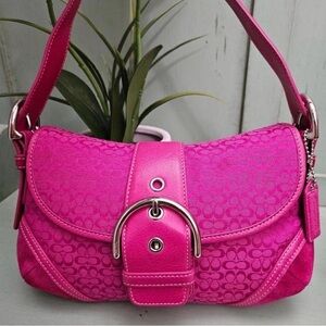 Hot Pink Fuschia Coach SoHo